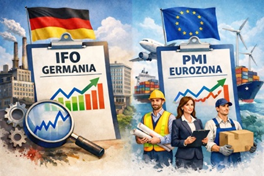 IFO Germania e PMI eurozona